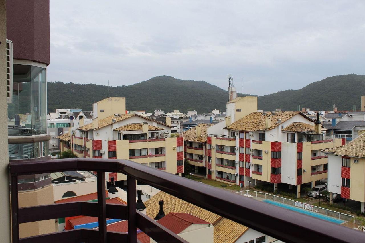 Apartamento Com Vista Do Mar Em Residencial Com Piscina Florianópolis المظهر الخارجي الصورة