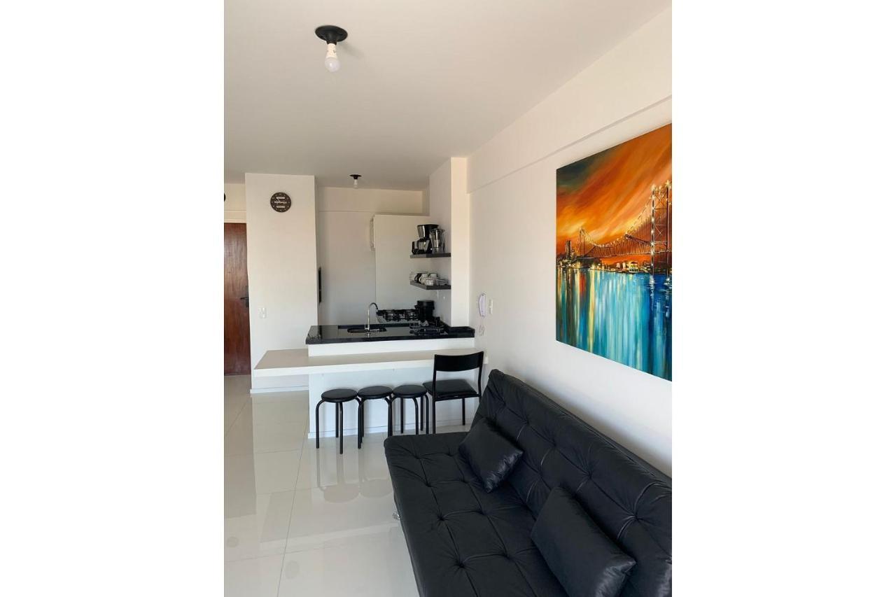 Apartamento Com Vista Do Mar Em Residencial Com Piscina Florianópolis المظهر الخارجي الصورة