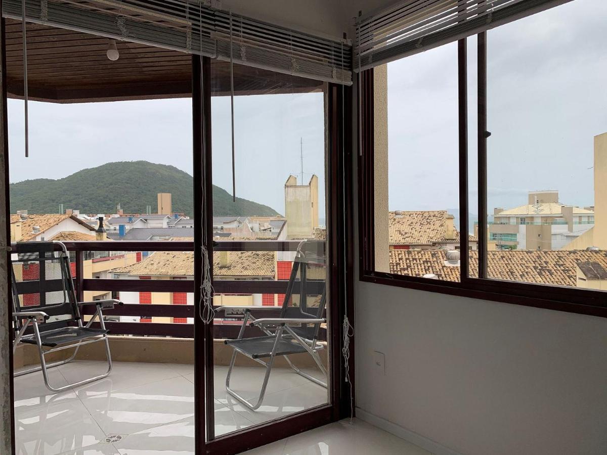 Apartamento Com Vista Do Mar Em Residencial Com Piscina Florianópolis المظهر الخارجي الصورة