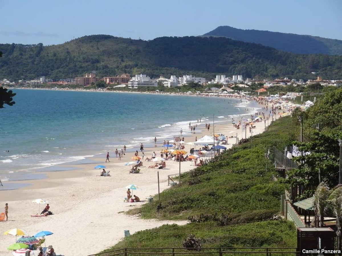 شقة Apartamento Com Vista Do Mar Em Residencial Com Piscina Florianópolis المظهر الخارجي الصورة