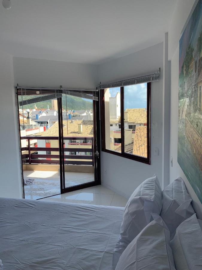 Apartamento Com Vista Do Mar Em Residencial Com Piscina Florianópolis المظهر الخارجي الصورة