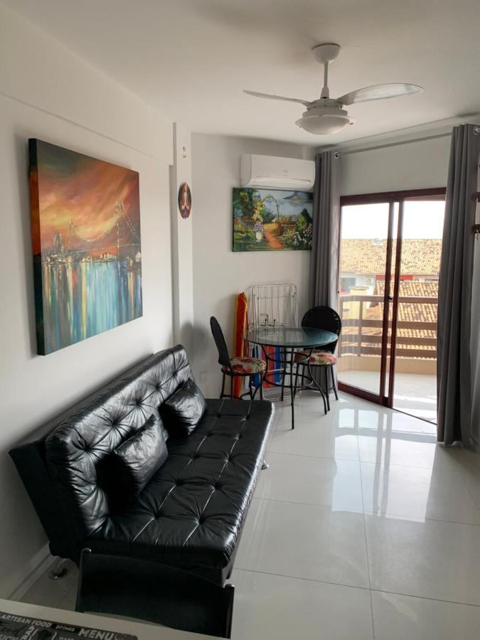 شقة Apartamento Com Vista Do Mar Em Residencial Com Piscina Florianópolis المظهر الخارجي الصورة