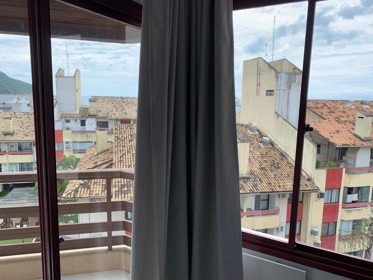 Apartamento Com Vista Do Mar Em Residencial Com Piscina Florianópolis المظهر الخارجي الصورة