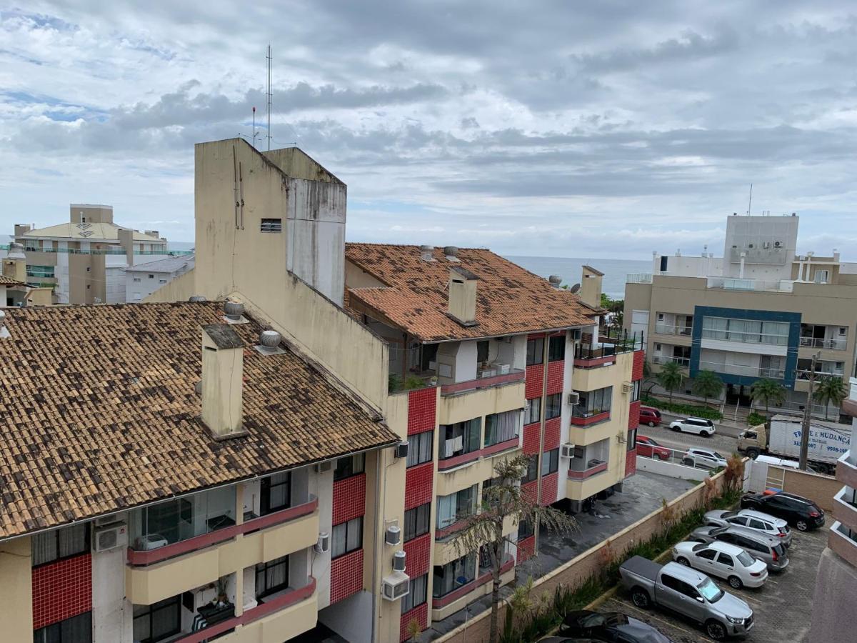 شقة Apartamento Com Vista Do Mar Em Residencial Com Piscina Florianópolis المظهر الخارجي الصورة