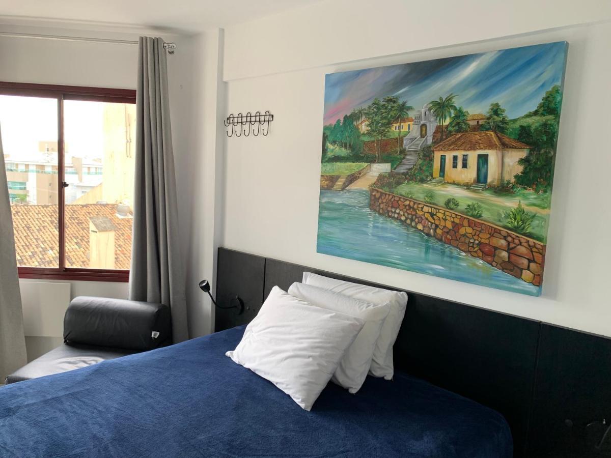 Apartamento Com Vista Do Mar Em Residencial Com Piscina Florianópolis المظهر الخارجي الصورة