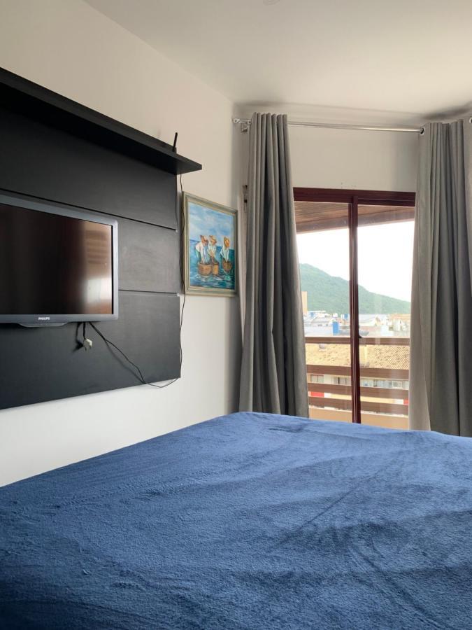 Apartamento Com Vista Do Mar Em Residencial Com Piscina Florianópolis المظهر الخارجي الصورة