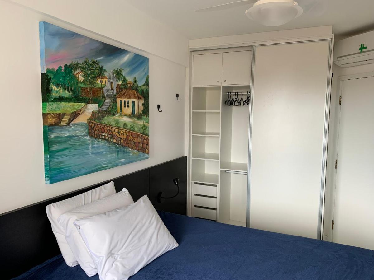Apartamento Com Vista Do Mar Em Residencial Com Piscina Florianópolis المظهر الخارجي الصورة