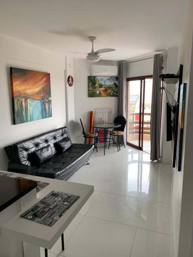 Apartamento Com Vista Do Mar Em Residencial Com Piscina Florianópolis المظهر الخارجي الصورة