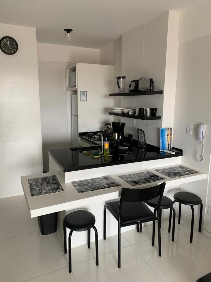 Apartamento Com Vista Do Mar Em Residencial Com Piscina Florianópolis المظهر الخارجي الصورة