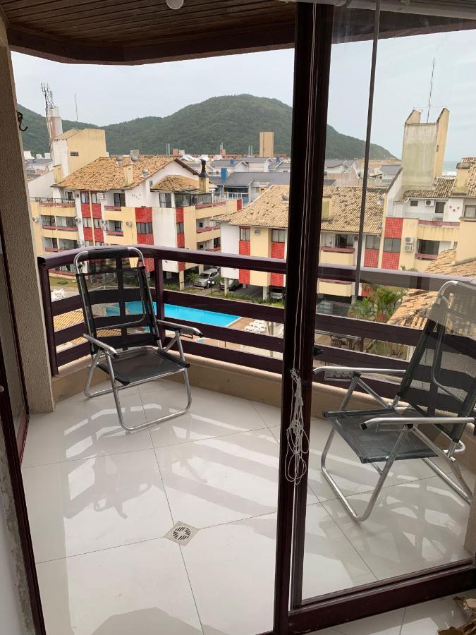 Apartamento Com Vista Do Mar Em Residencial Com Piscina Florianópolis المظهر الخارجي الصورة