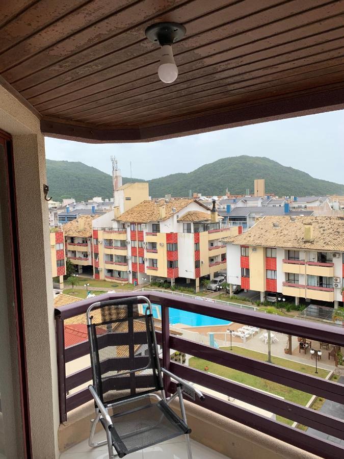 Apartamento Com Vista Do Mar Em Residencial Com Piscina Florianópolis المظهر الخارجي الصورة