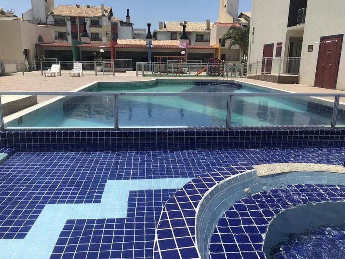 Apartamento Com Vista Do Mar Em Residencial Com Piscina Florianópolis المظهر الخارجي الصورة