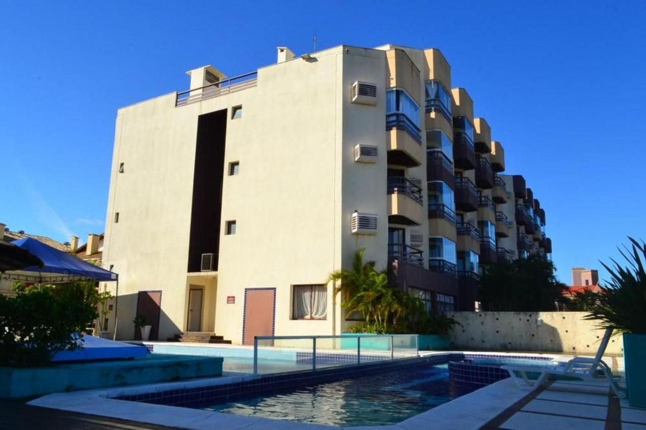 Apartamento Com Vista Do Mar Em Residencial Com Piscina Florianópolis المظهر الخارجي الصورة