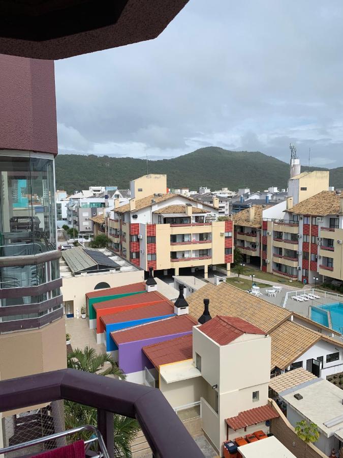 شقة Apartamento Com Vista Do Mar Em Residencial Com Piscina Florianópolis المظهر الخارجي الصورة